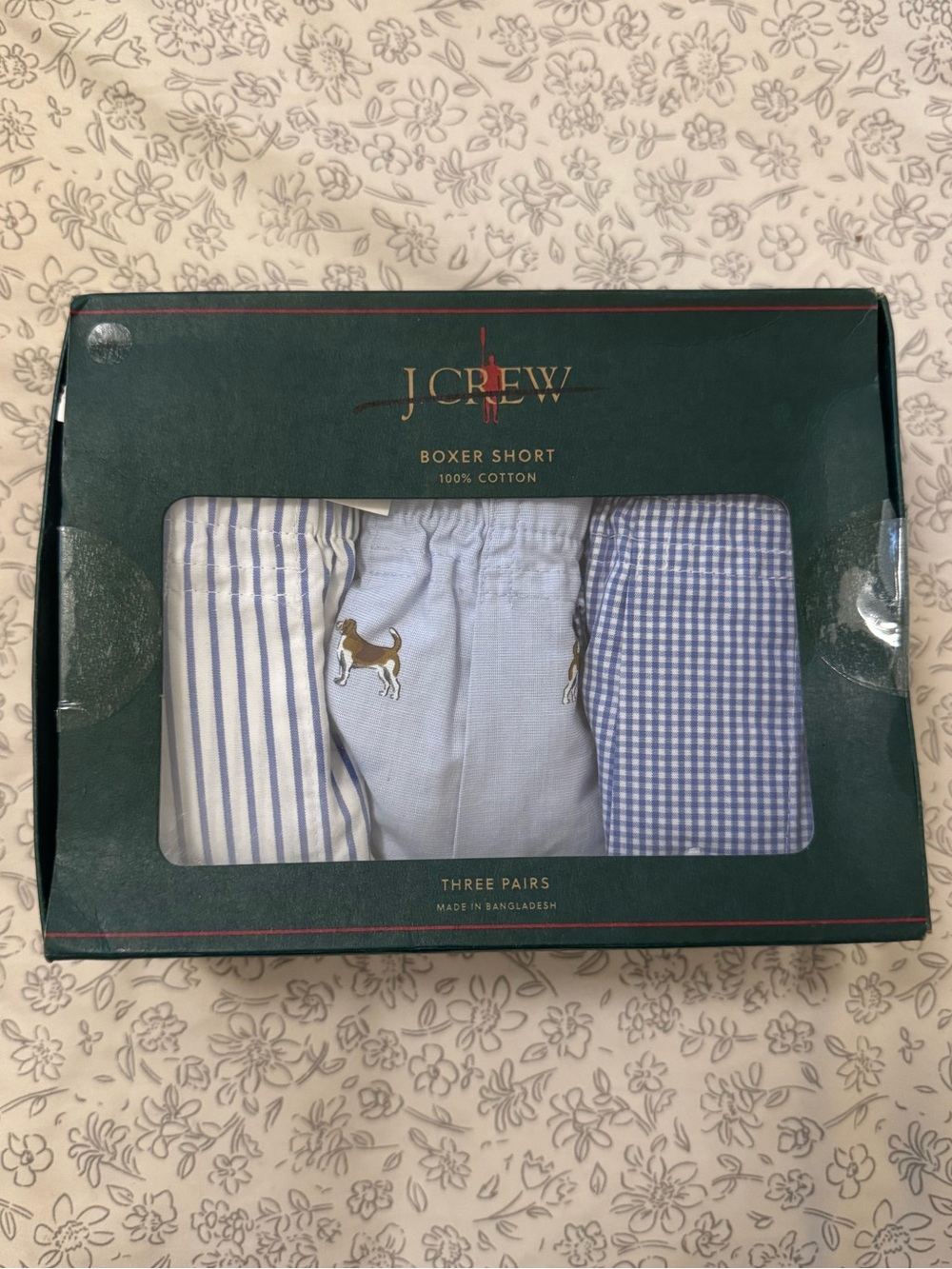 NEW J. Crew Men’s Set of 3 4” Boxer Shorts